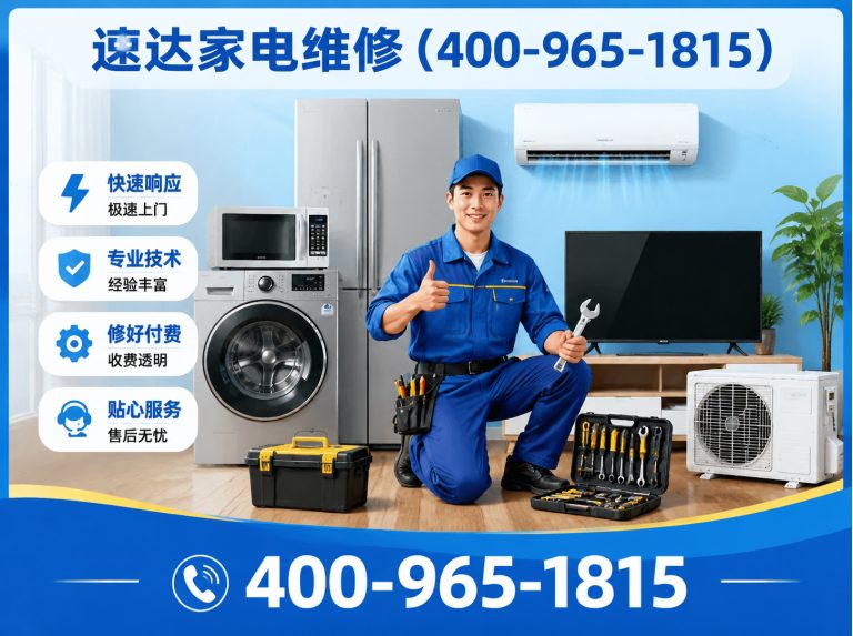 南充速达家电维修展示图